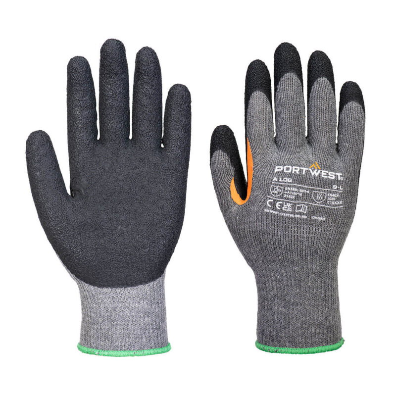 Mănușă cu strat complet acoperit cu latex Grip 13 (Pk12) XXL R Gri/Negru