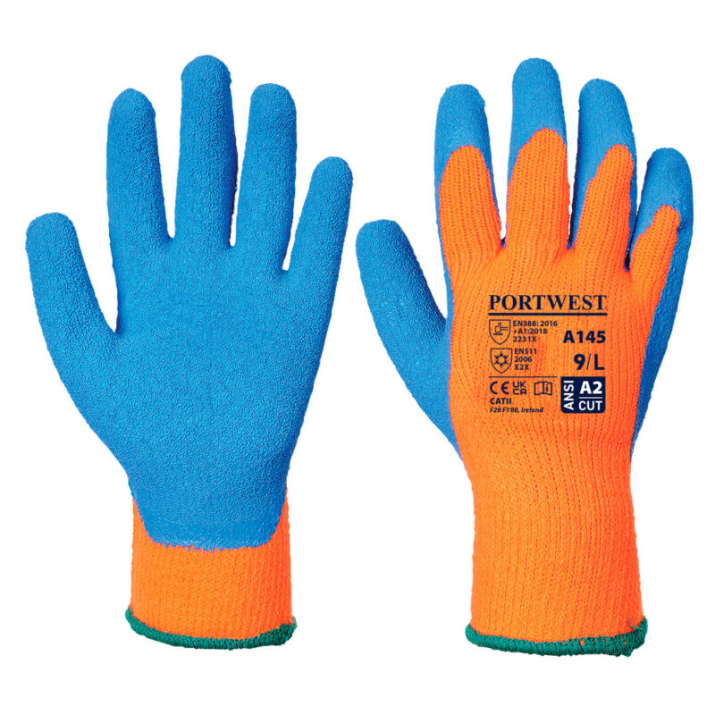 Manusa Cold Grip XXL L Portocaliu/albastru