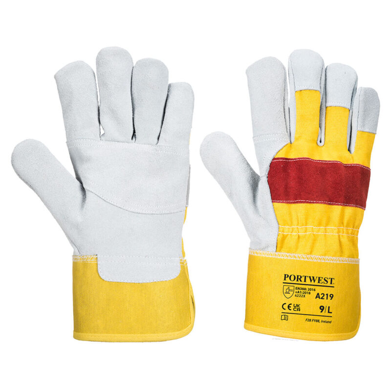 Manusi Classic Chrome Rigger XL E Galben/Rosu