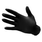 Mănușă de unică folosință din vinil nepudrate (Pk100) XL R Negru