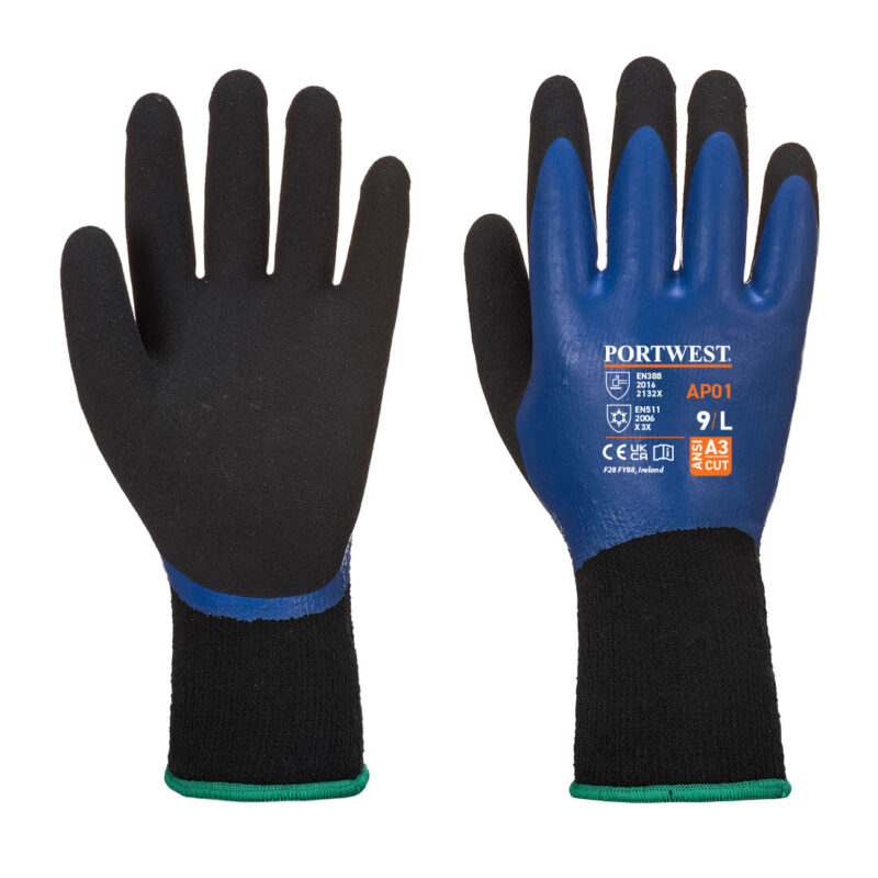 Manusi Termo Pro XXXL R Albastru/negru