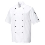 Jachetă Kent Chefs S/S XXXL R Alb