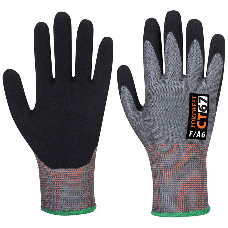 CT Cut F13 Nitril XXL R Gri/Negru
