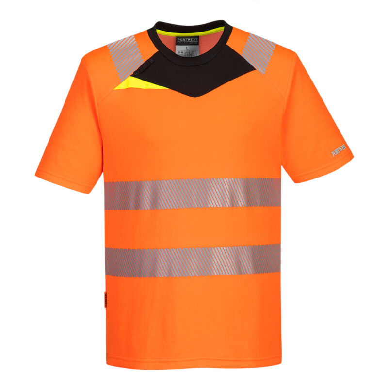 DX4 Tricou S/S XXXL R Portocaliu/Negru