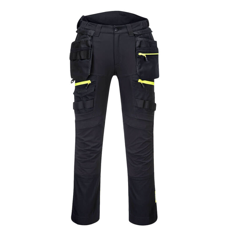 Pantaloni cu buzunare detașabile pentru femei DX4 Holster Pocket 38 R Negru