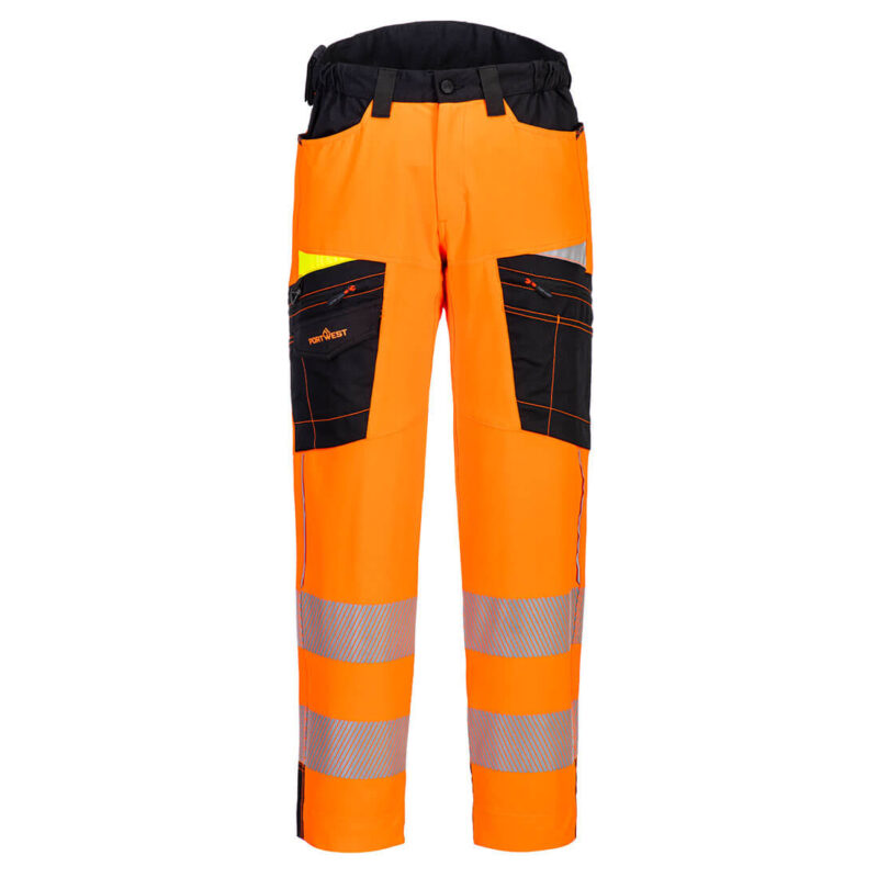 DX4 Pantaloni Service Hi Vis 48 R Portocaliu/Negru