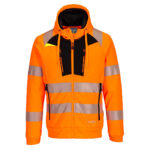 Hanorac cu glugă DX4 Hi-Vis XXXL R Portocaliu/Negru