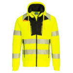 Hanorac cu glugă DX4 Hi-Vis XXXL R Galben/Negru