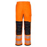 Pantaloni de lucru PW3 FR HVO 48 R Portocaliu/Negru