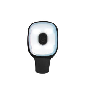 Lanterna Clip Reincarcabila USB  R Negru