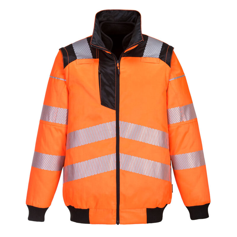 Jacheta Pilot 3 in 1 Hi Vis XXXL R Portocaliu/Negru