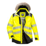PW3 Jacheta Parka de Iarna Hi-Vis XXXL R Galben/Negru