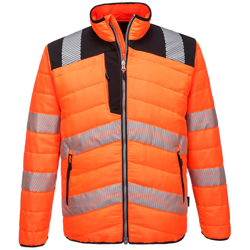 Jacheta Hi Vis PW3 Baffle XXXL R Portocaliu/Negru