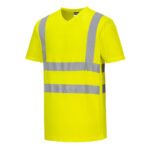 Tricou cu anchior cu inserții de plasa XXXL R Galben