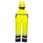 Salopeta cu Pieptar Contrast Necaptusita XXXL R Galben/Negru