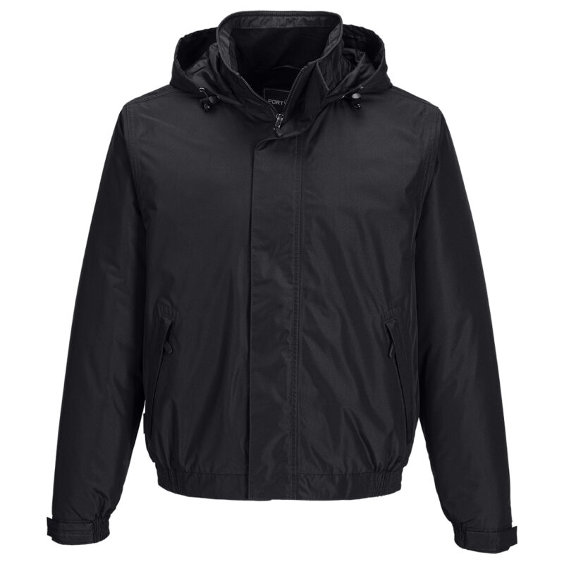 Jacheta Bomber Calais. XXXL R Negru