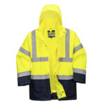 Jachetă Hi-Vis 5-in-1 Contrast Essential XXXL R Galben/Navy